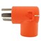 Ac Works Plug Adapter, L6-30R, 14-30P, L6-30P, 0 ft., Orange AD1430L630 - alternate 6